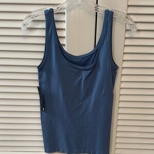 Elie Tahari Classic Blue Tank Top